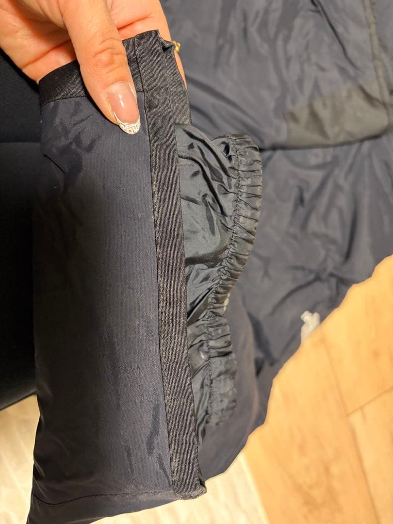 THE NORTH FACE ブラックオーバーオール 150