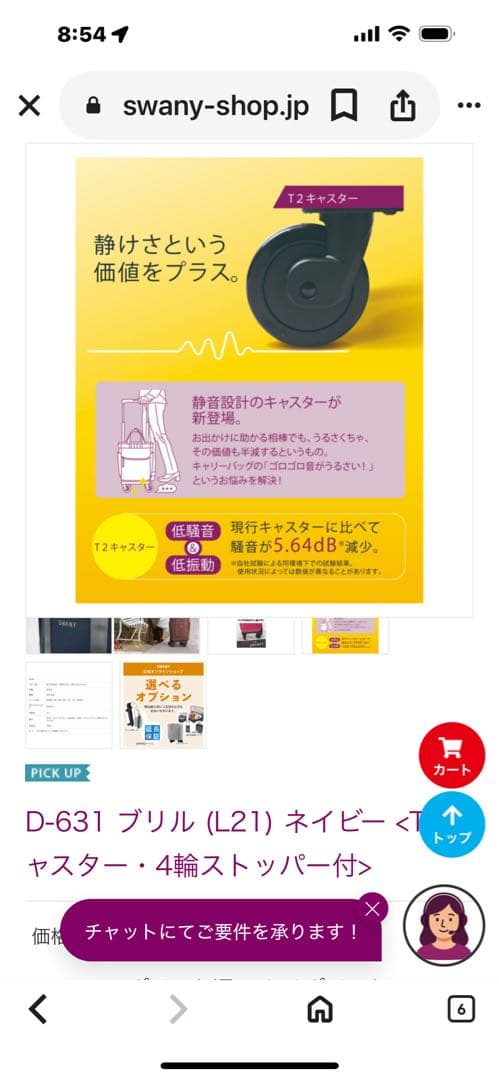 SWANY スワニーD-631 ブリル (L21) ネイビー