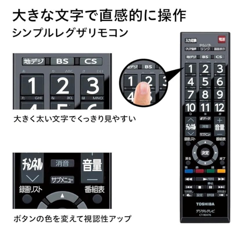 【新品未開封】東芝 REGZA 40S21 40インチ 液晶テレビ