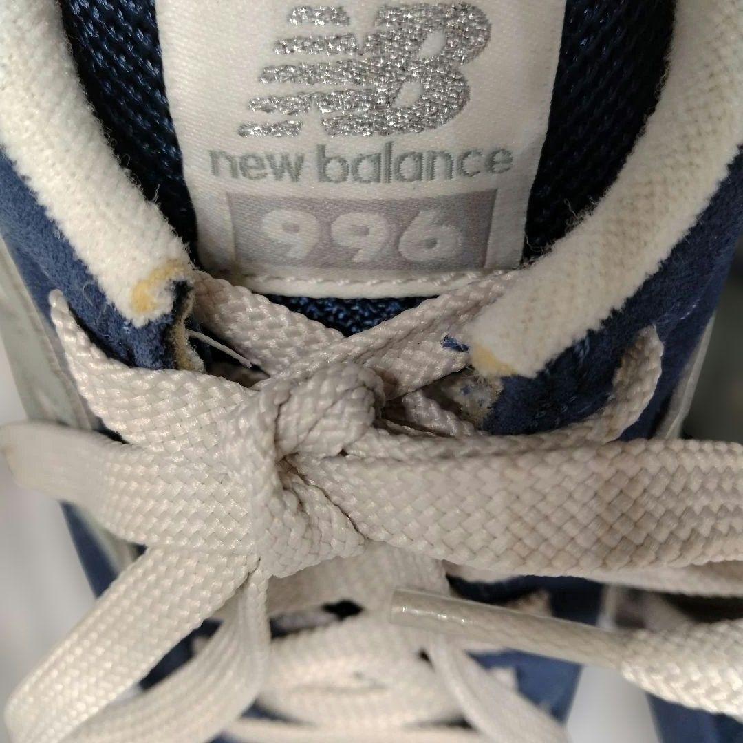 新品　New Balance WL996 ネイビー スニーカー　23.5cm