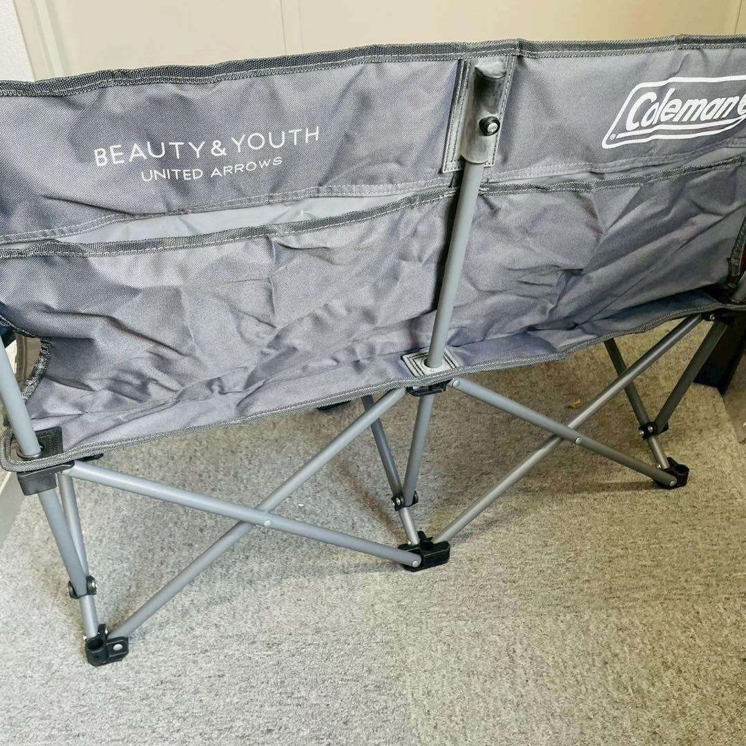 コールマン ユナイテッドアローズ ファンチェアダブル UA グレー WW5128