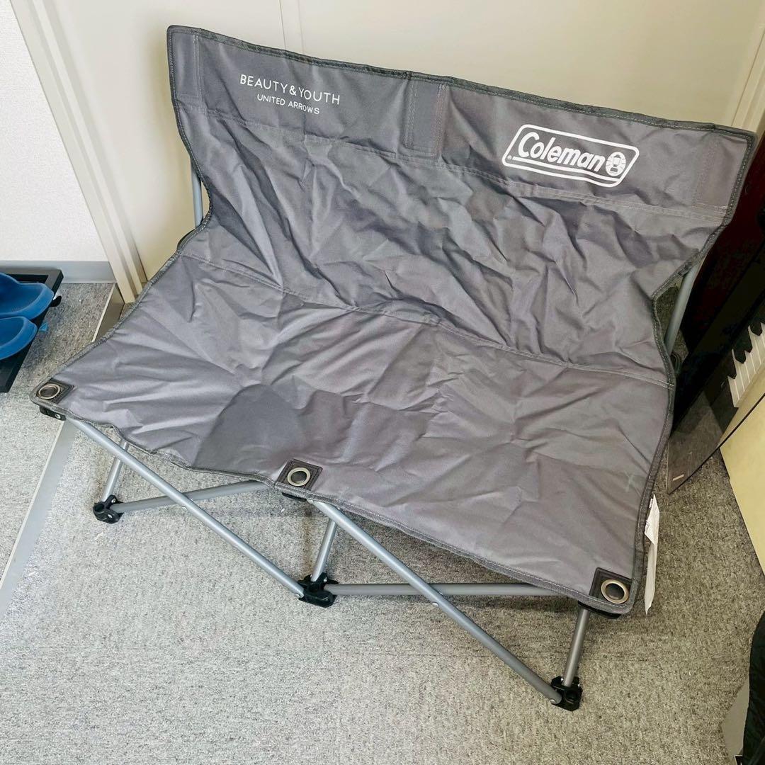 コールマン ユナイテッドアローズ ファンチェアダブル UA グレー WW5128