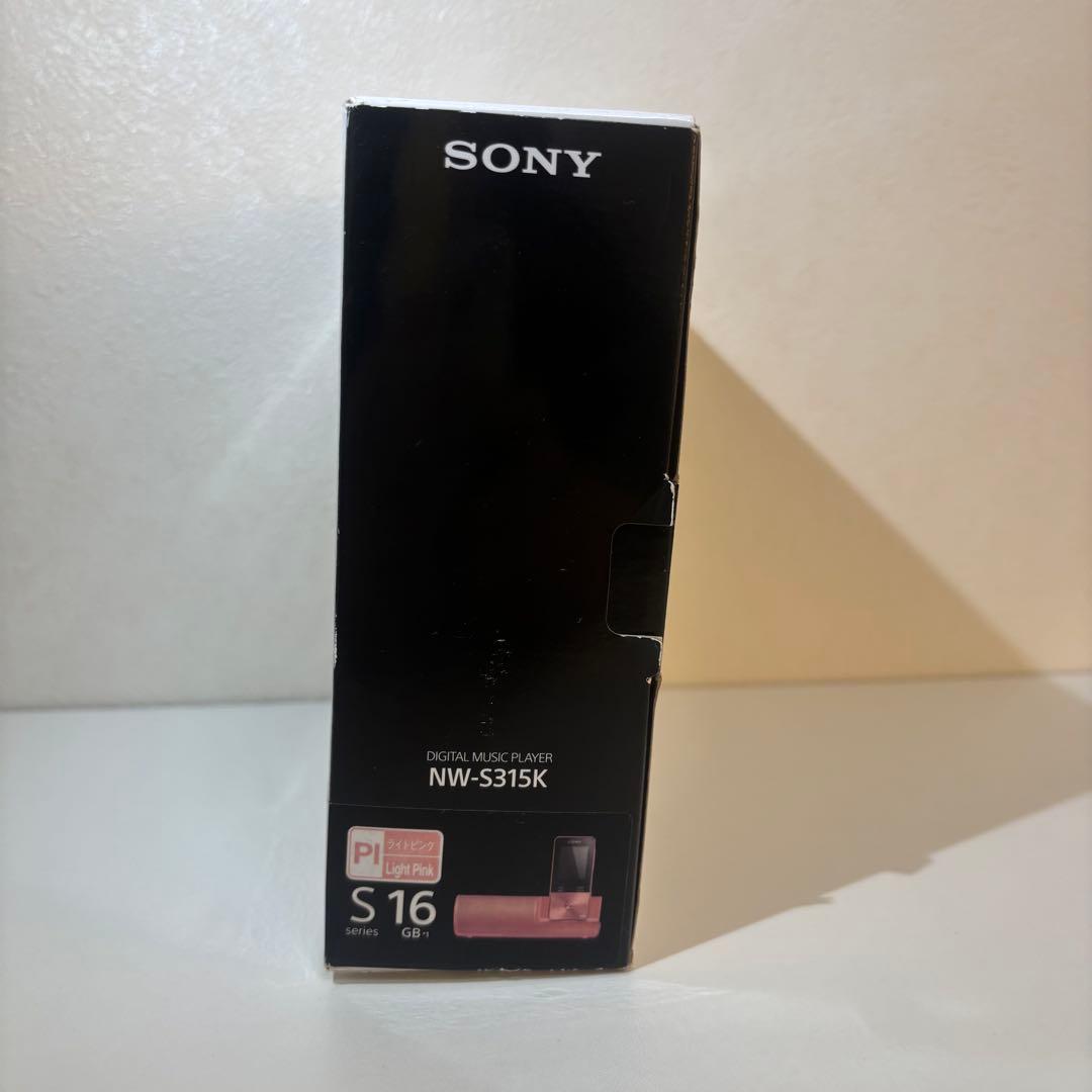 SONY NW-S315K ウォークマン　デジタルオーディオプレーヤー ピンク
