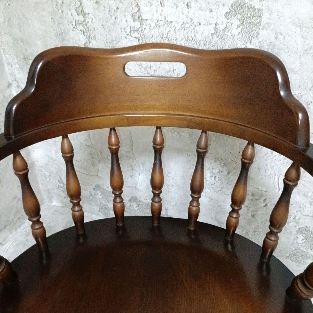 h2ddes飛騨産業　キツツキ　木製　穂高 アームチェア