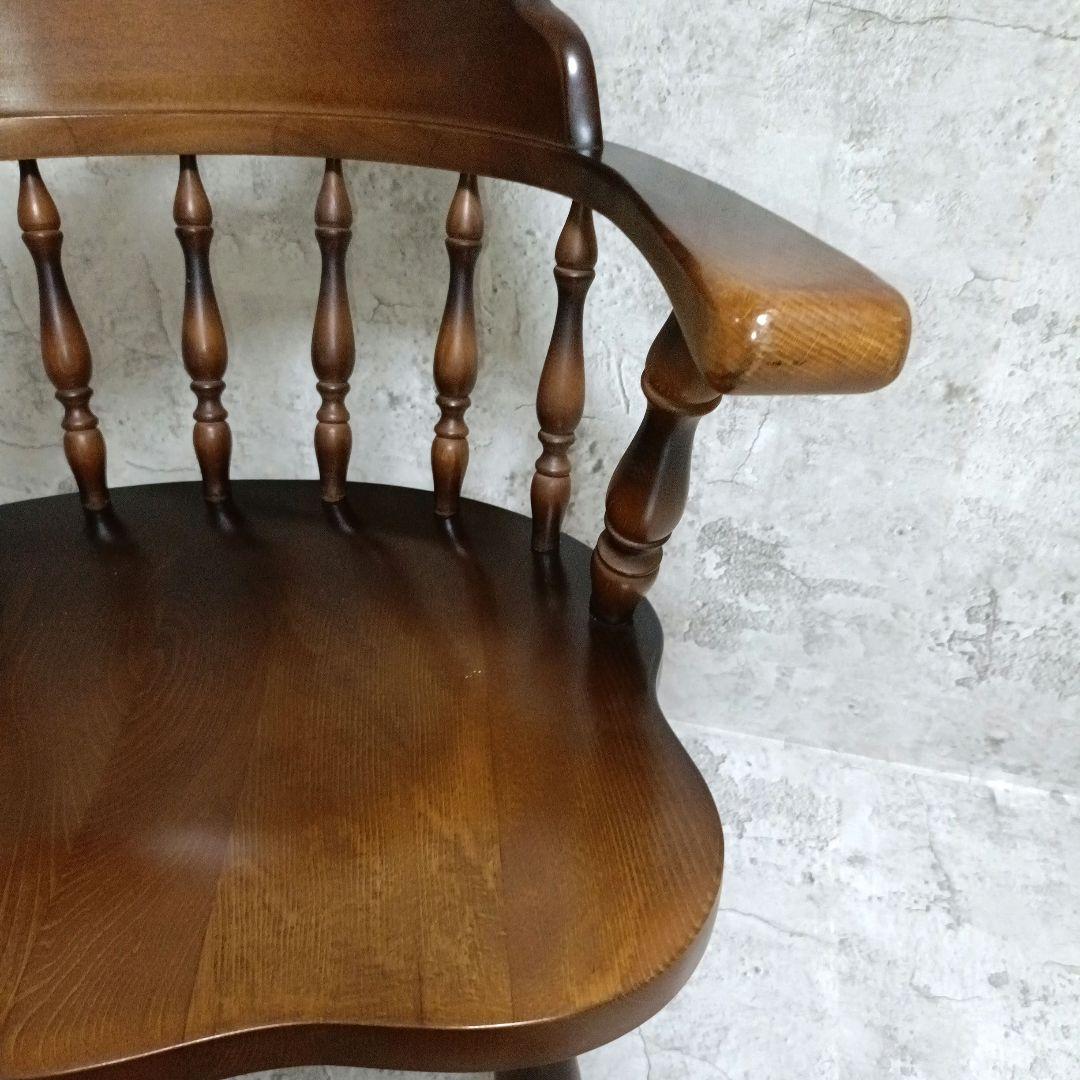 h2ddes飛騨産業　キツツキ　木製　穂高 アームチェア