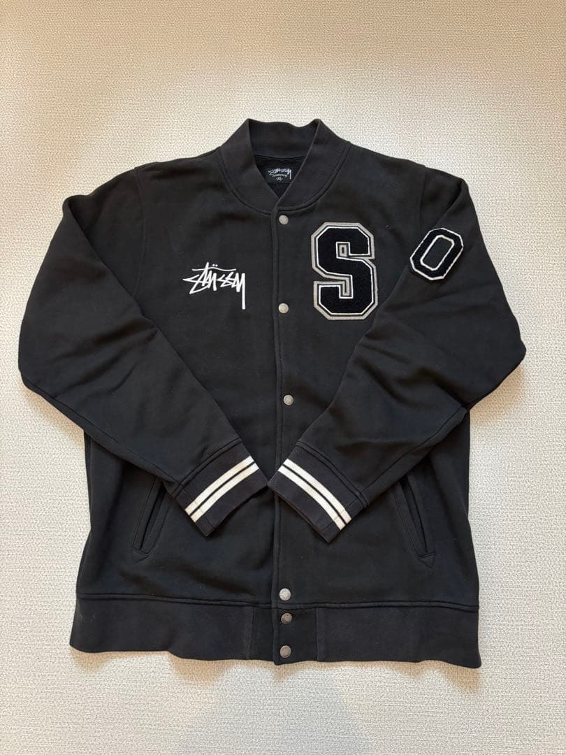 old Stussy スタジャン ブルゾン