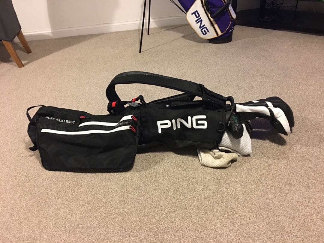 PING Moonlite Bag ピン ムーンライト ゴルフバッグ　ブラック