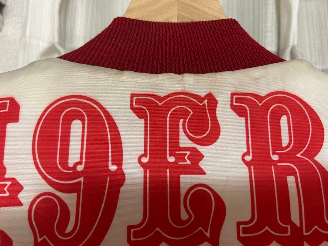 希少　49ers スタジャン Chalk Line