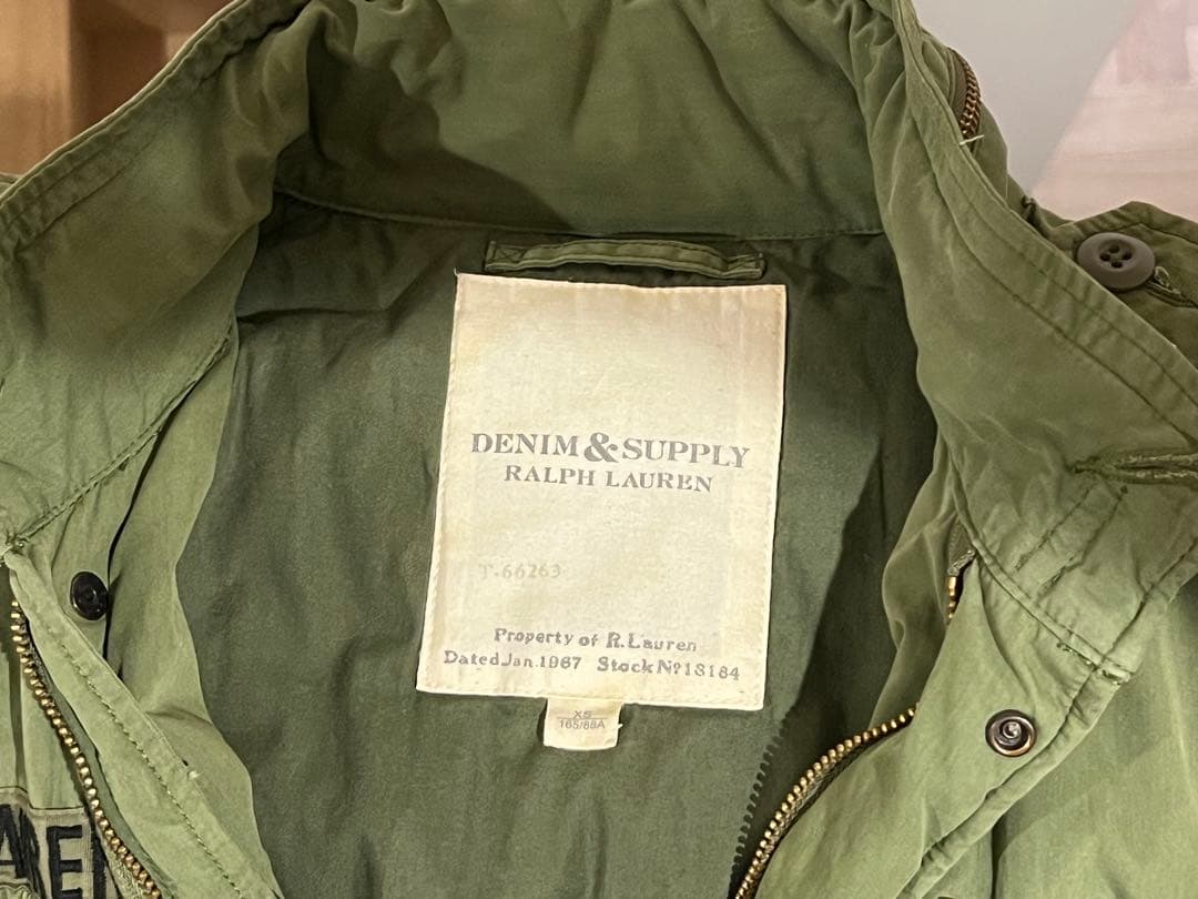 POLO RALPH LAUREN ネイティブ柄　m65 フィールドジャケット