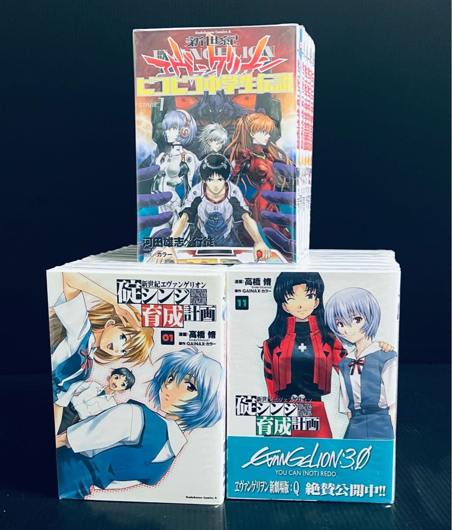 碇シンジ育成計画•エヴァンゲリオンピコピコ中学生伝説 全巻セット