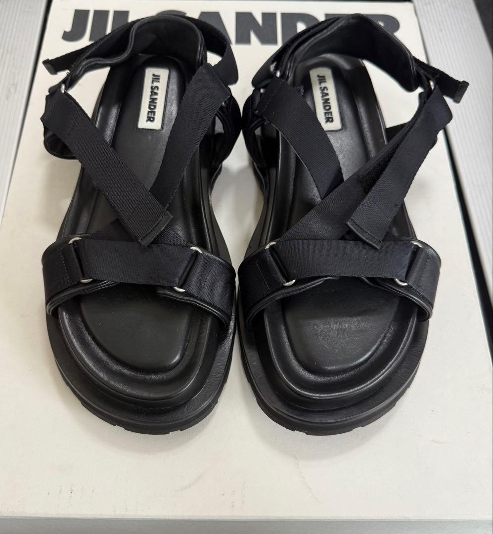 konyan77様用JIL SANDER サンダル　41 ブラック