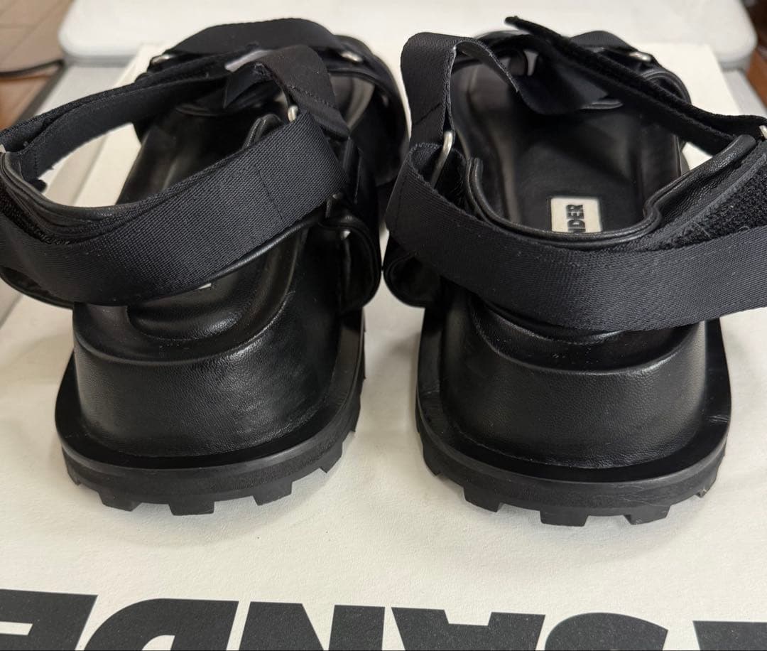 konyan77様用JIL SANDER サンダル　41 ブラック