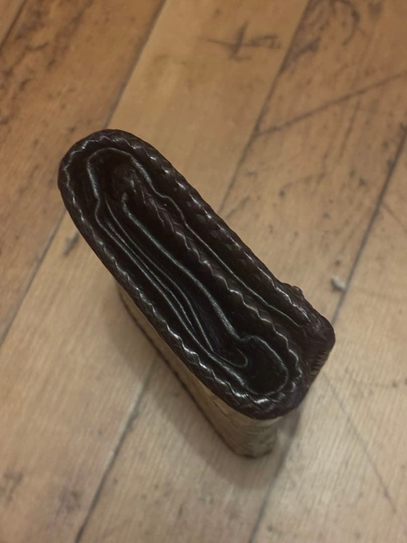 小物 unknown Python leather tracker wallet