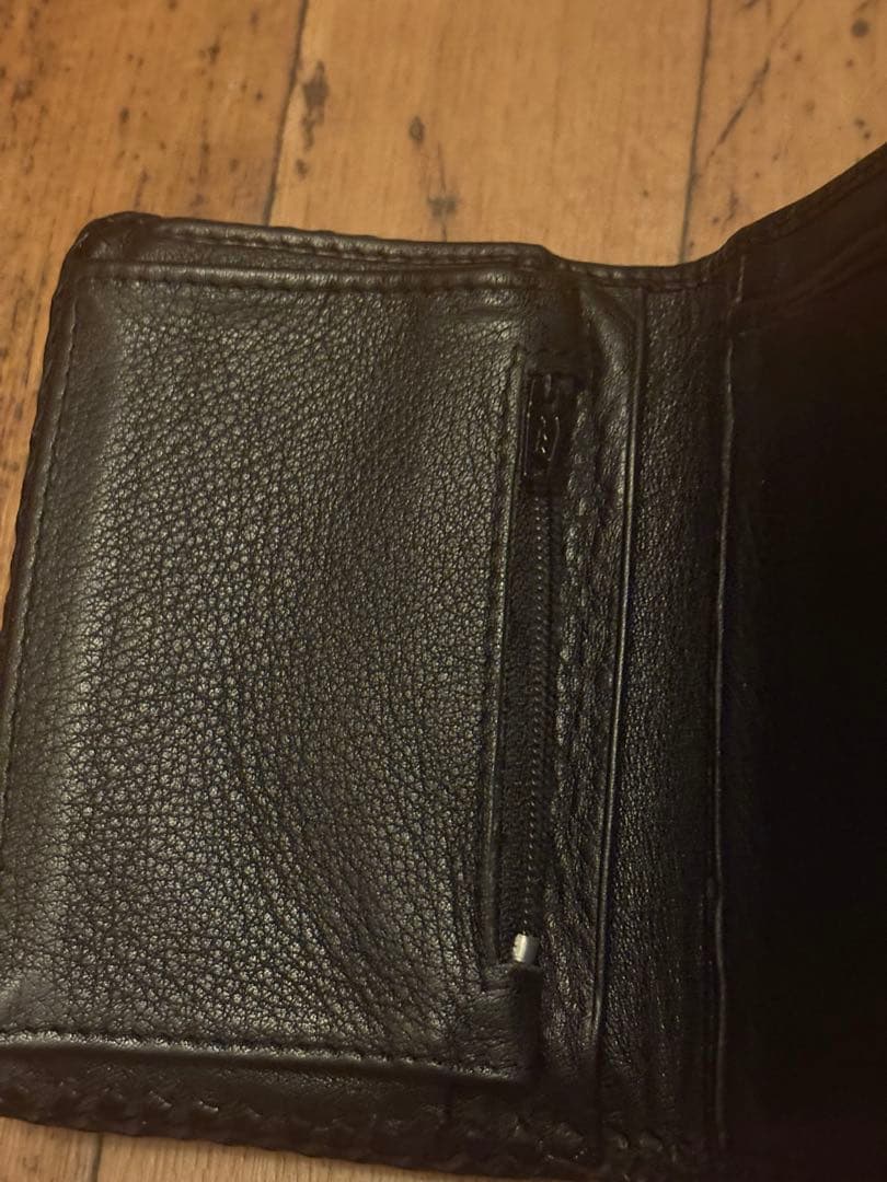 小物 unknown Python leather tracker wallet