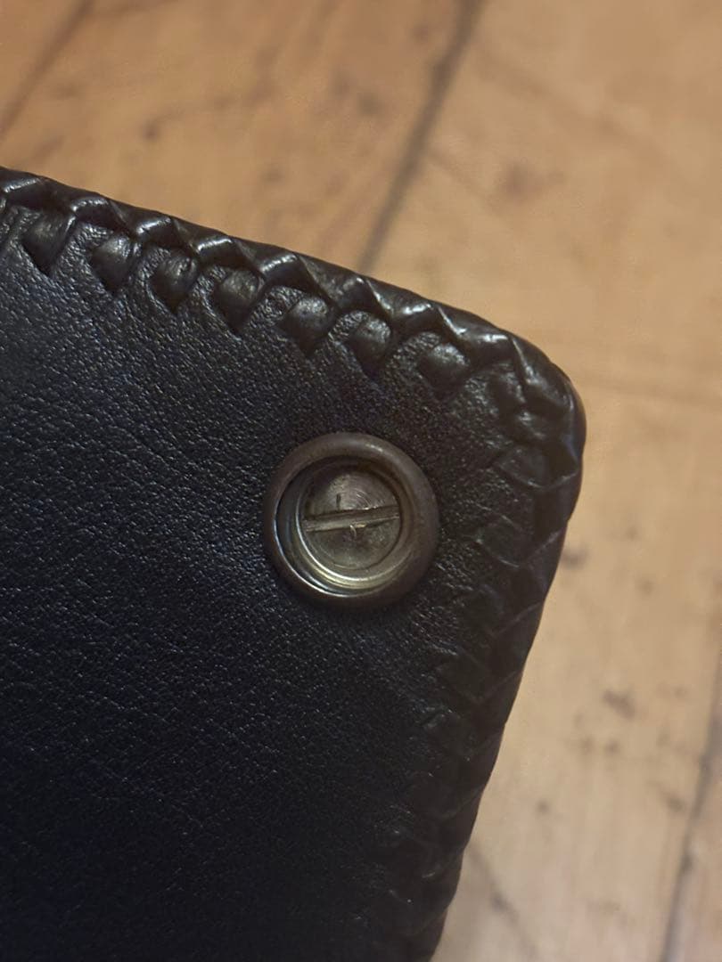 小物 unknown Python leather tracker wallet