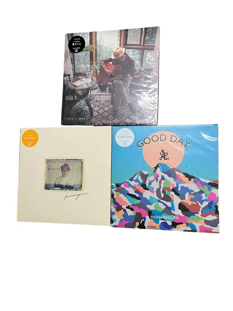 ハナレグミ　レコード　LP 3枚セット