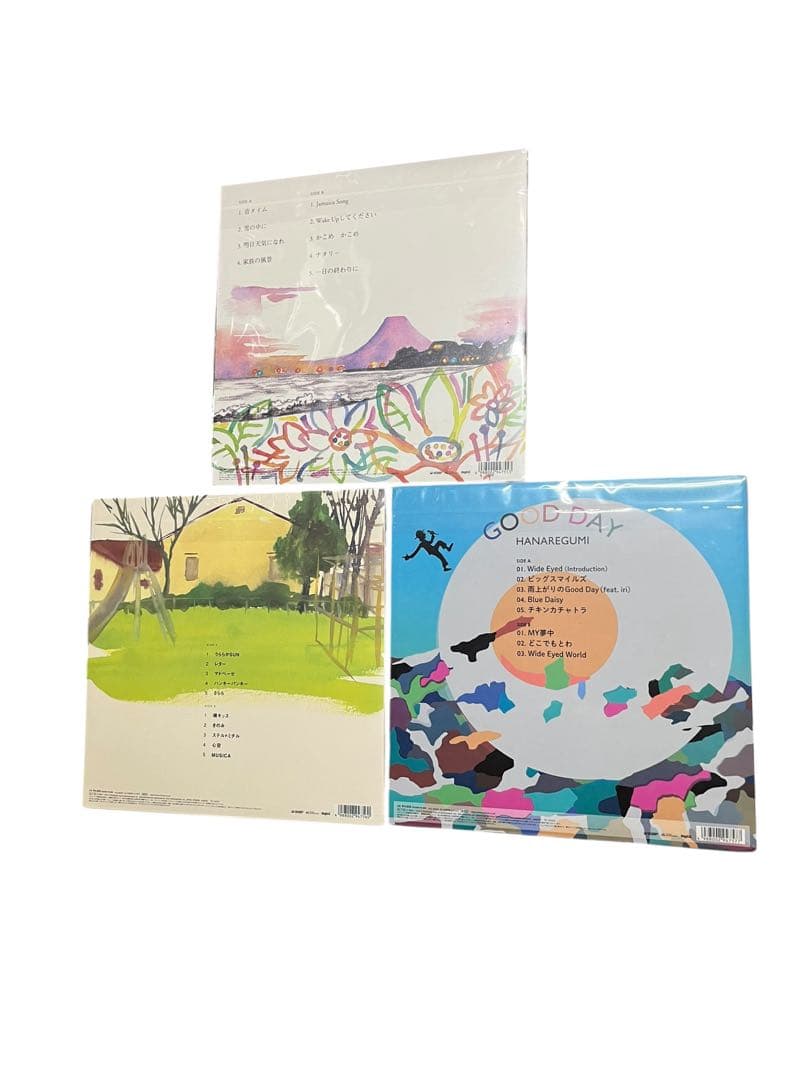 ハナレグミ　レコード　LP 3枚セット