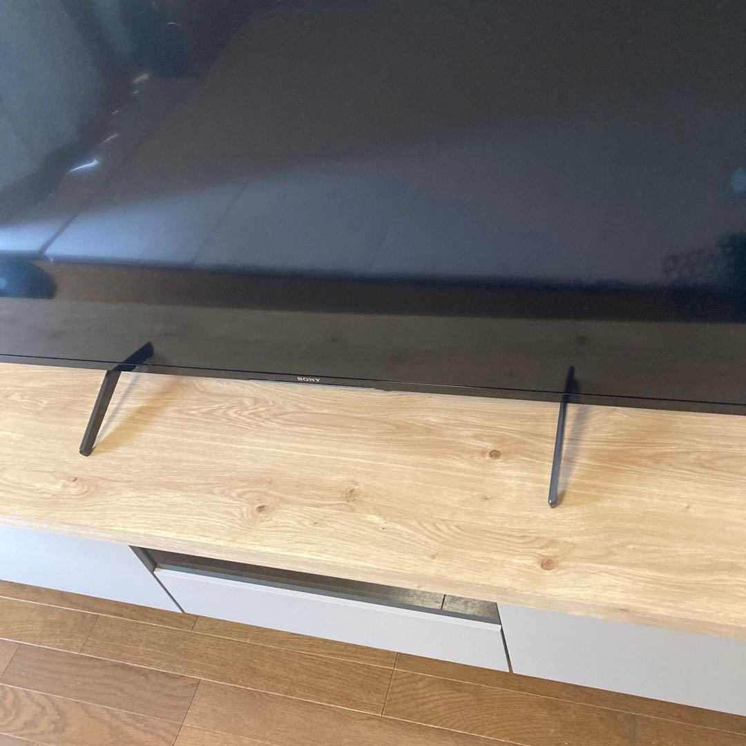 ワンワン テレビ台 幅180 完成品 大川家具 グレー