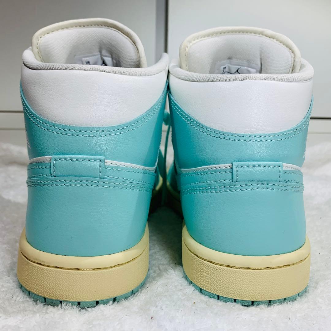 ⭐️美品ナイキ ウィメンズ エアジョーダン1 ミッド ライトデュー 24.5cm