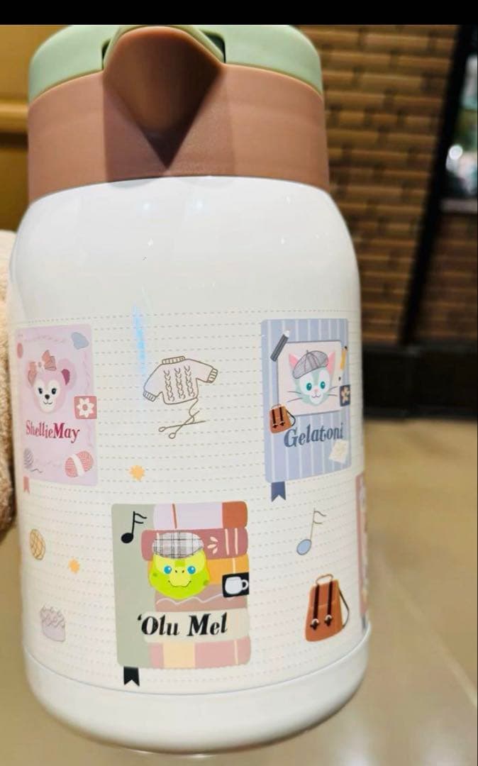 上海ディズニースクール　ダッフィーフレンズ ステンレスボルト ポット1500ml