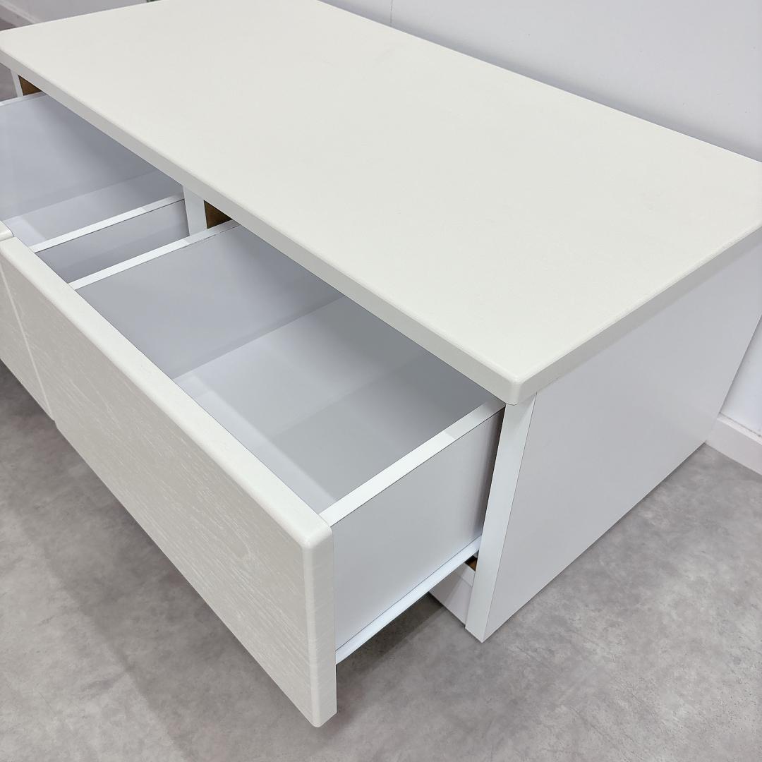 テレビ幅80cm ボード ローテレビボード コンパクト　収納 (アウトレット)