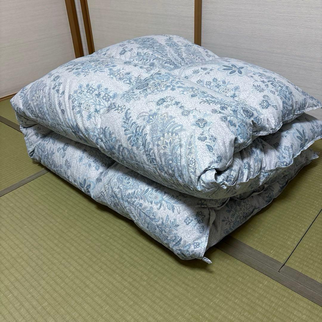 ひさ　　\"未使用\"京都西川羽毛布団リフォーム品