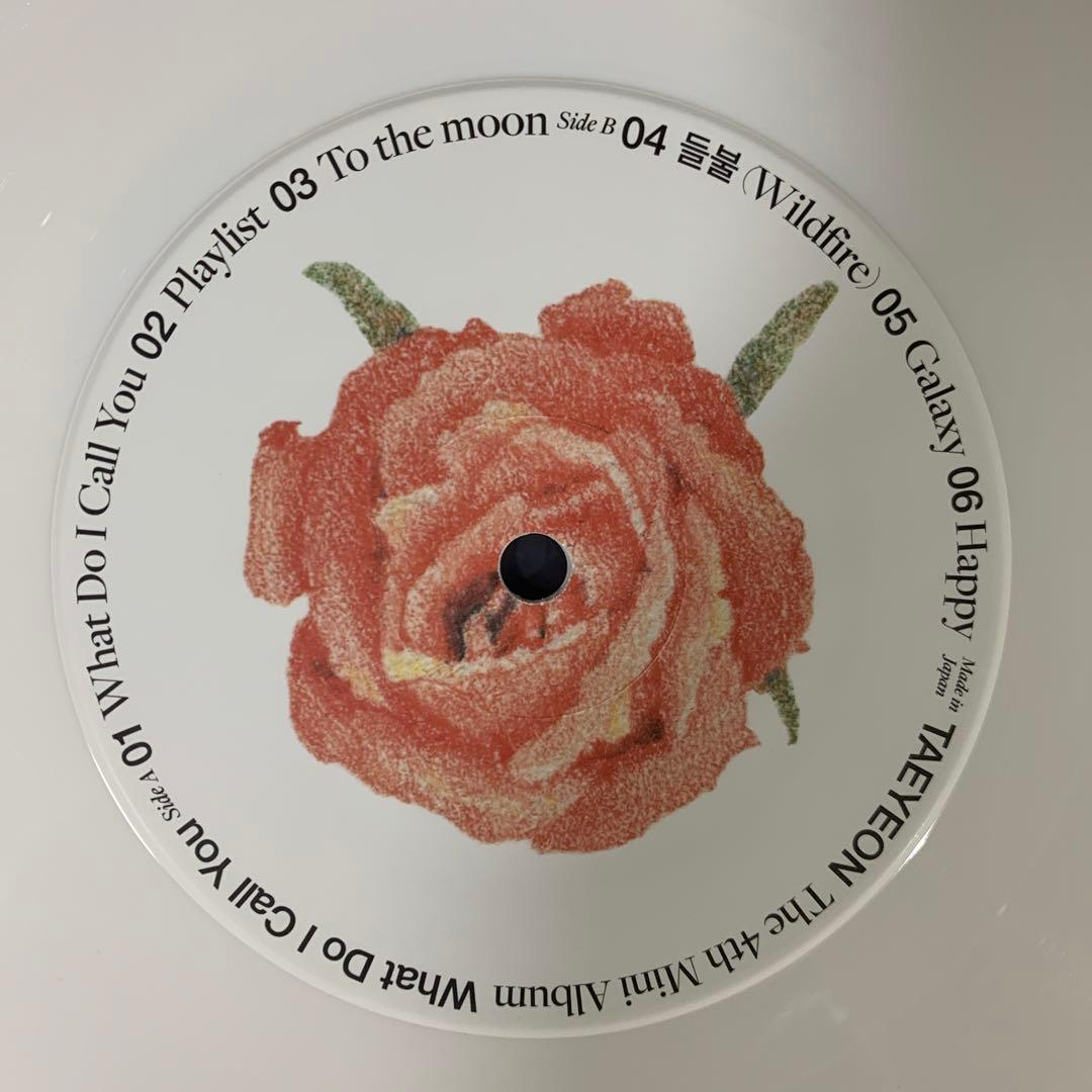 TAEYEON / WHAT DO I CALL YOU レコード初回限定盤