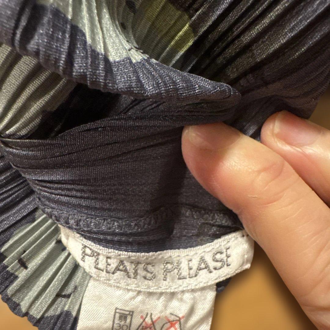 PLAYS PLEASE 花柄プリーツノースリーブチュニック