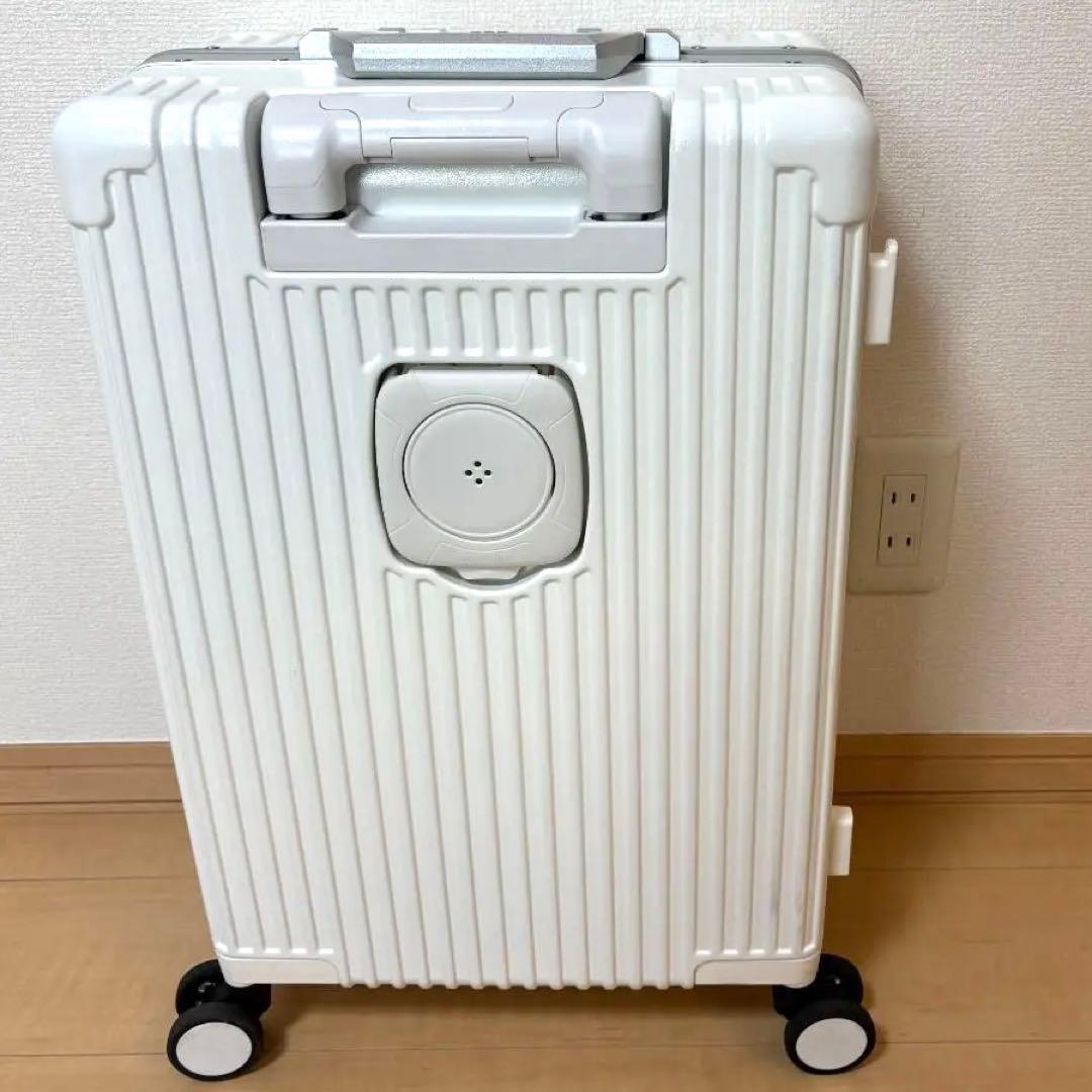 スーツケース 白 楽天 魔法小屋 TSAロック付き