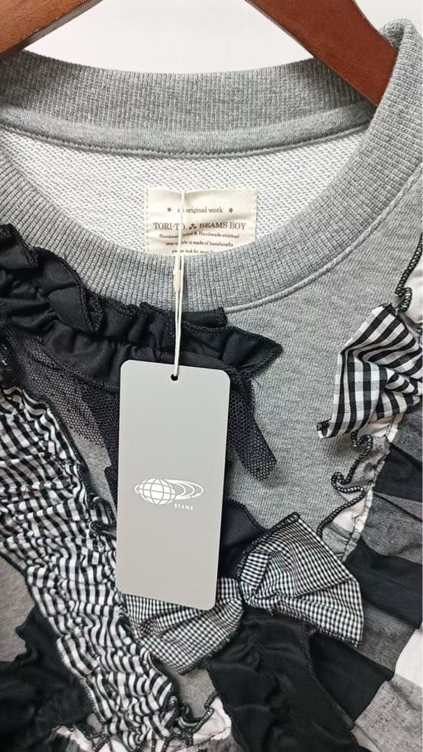 BEAMS BOY 【別注】TORI-TO / リボン スウェット シャツ