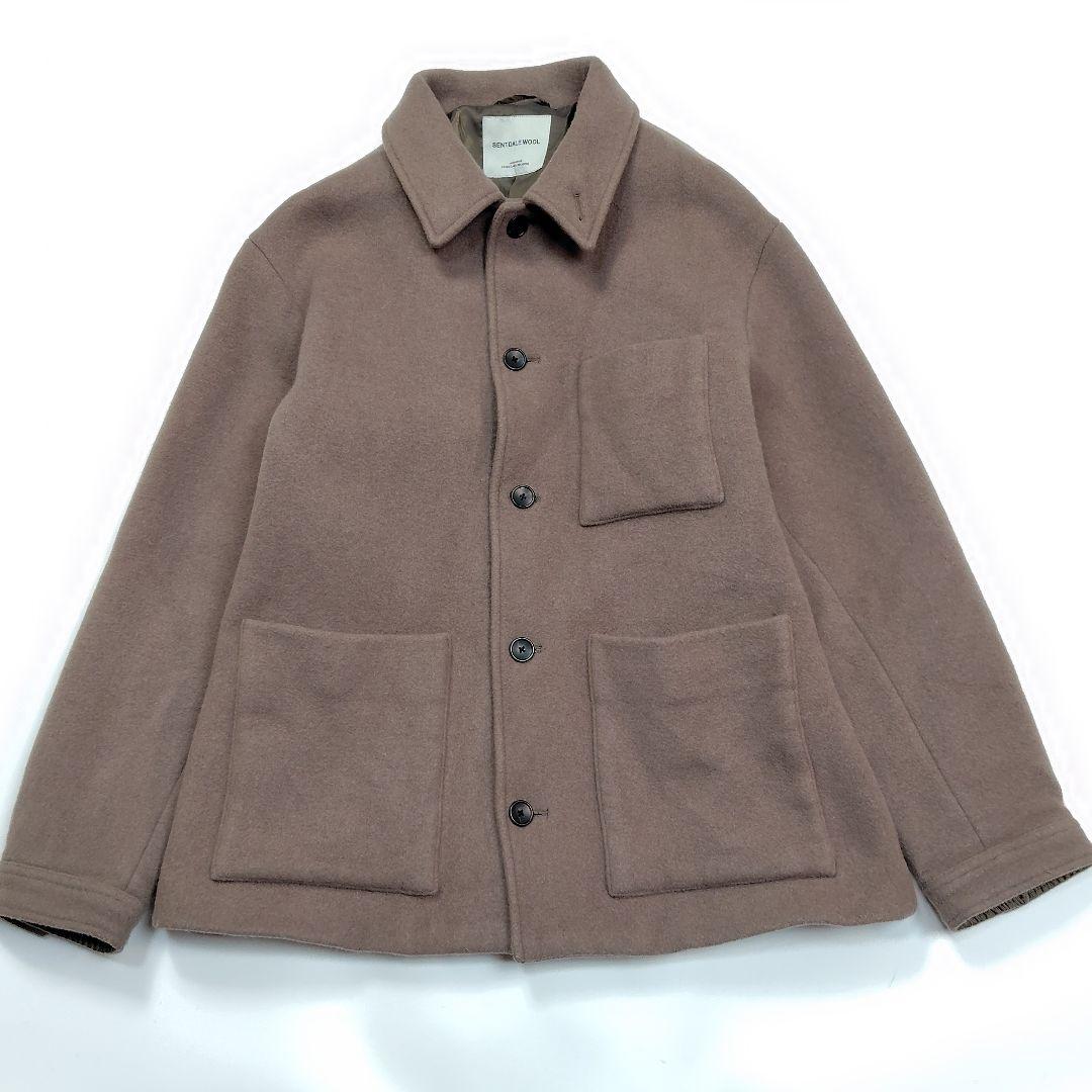 大山シュンコラボ グリーンレーベル SENTDALE WOOL カバーオール L