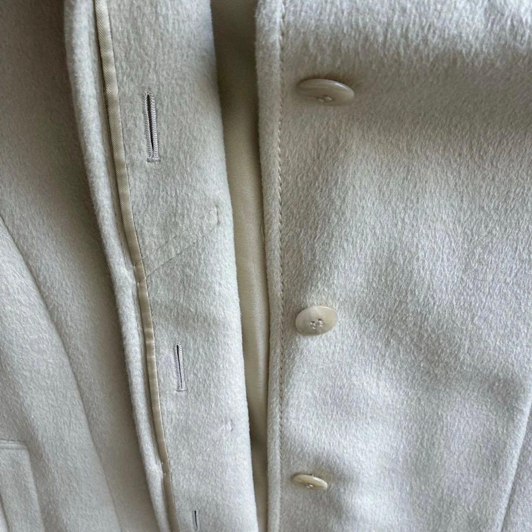 Leilian オフホワイト ロングコート