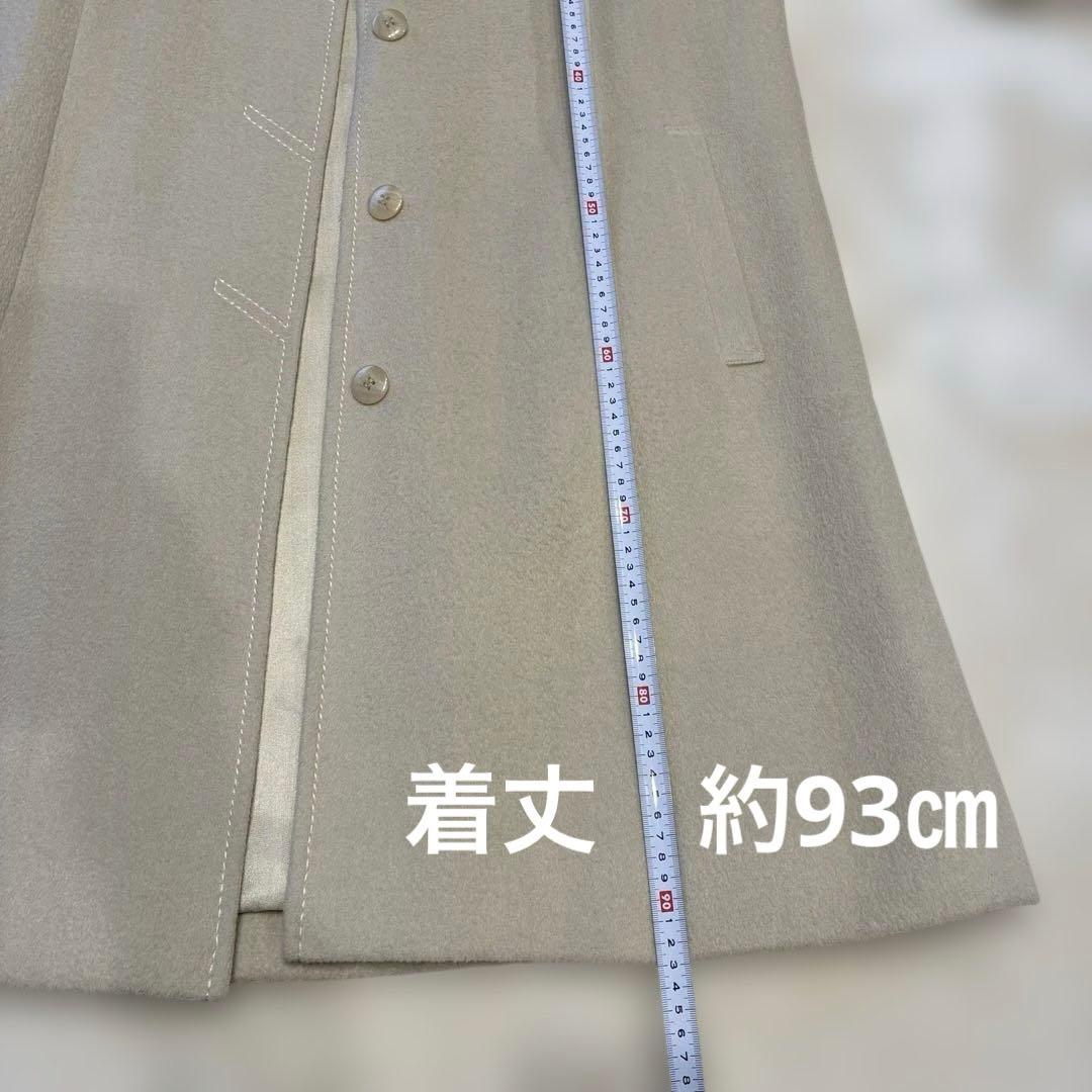 Leilian オフホワイト ロングコート