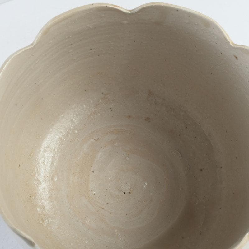 中国　定窯　白磁　神獣文　水注　執壷　輪花鉢　2点まとめて　V　9664