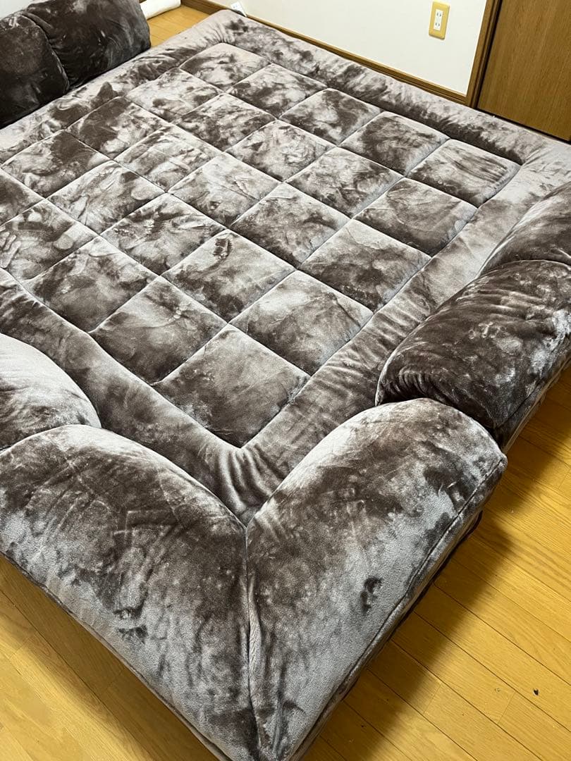 あったかなめらかなダブルコーナークッションセット　セット購入品