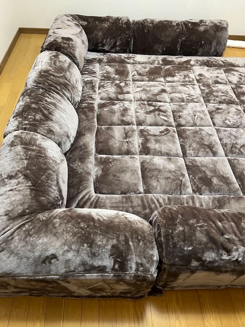 あったかなめらかなダブルコーナークッションセット　セット購入品