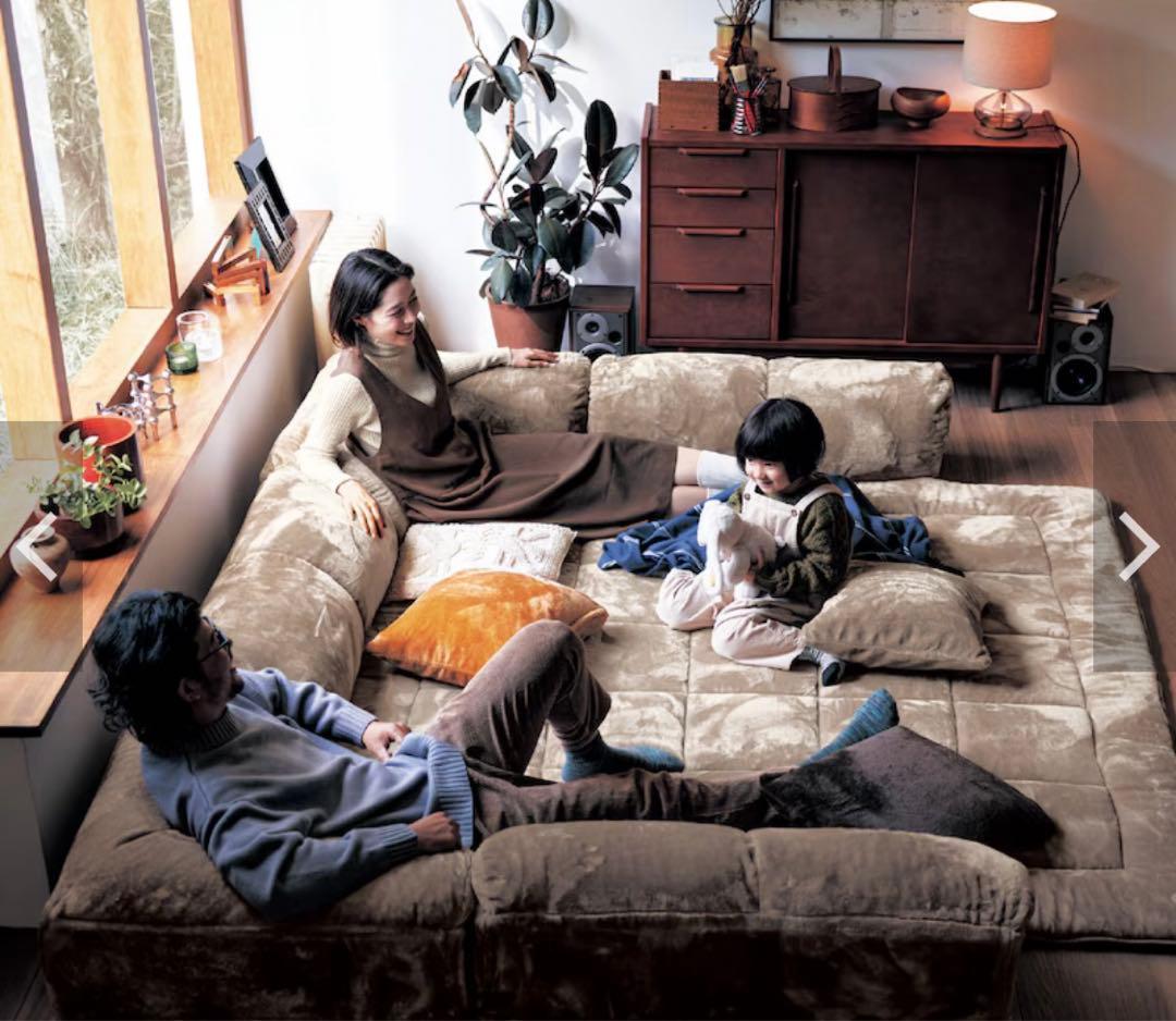 あったかなめらかなダブルコーナークッションセット　セット購入品