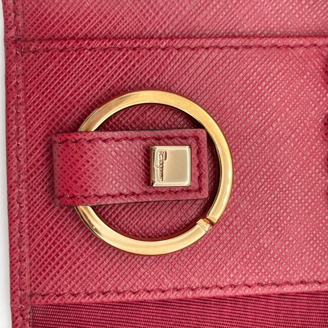 【美品】Ferragamo　フェラガモ　キーケース　６連　本革