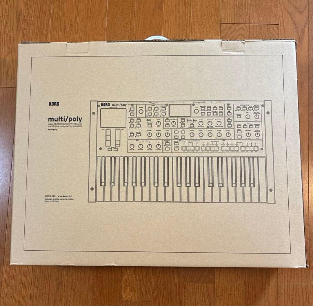 【美品】KORG multi/poly アナログモデリングシンセサイザー