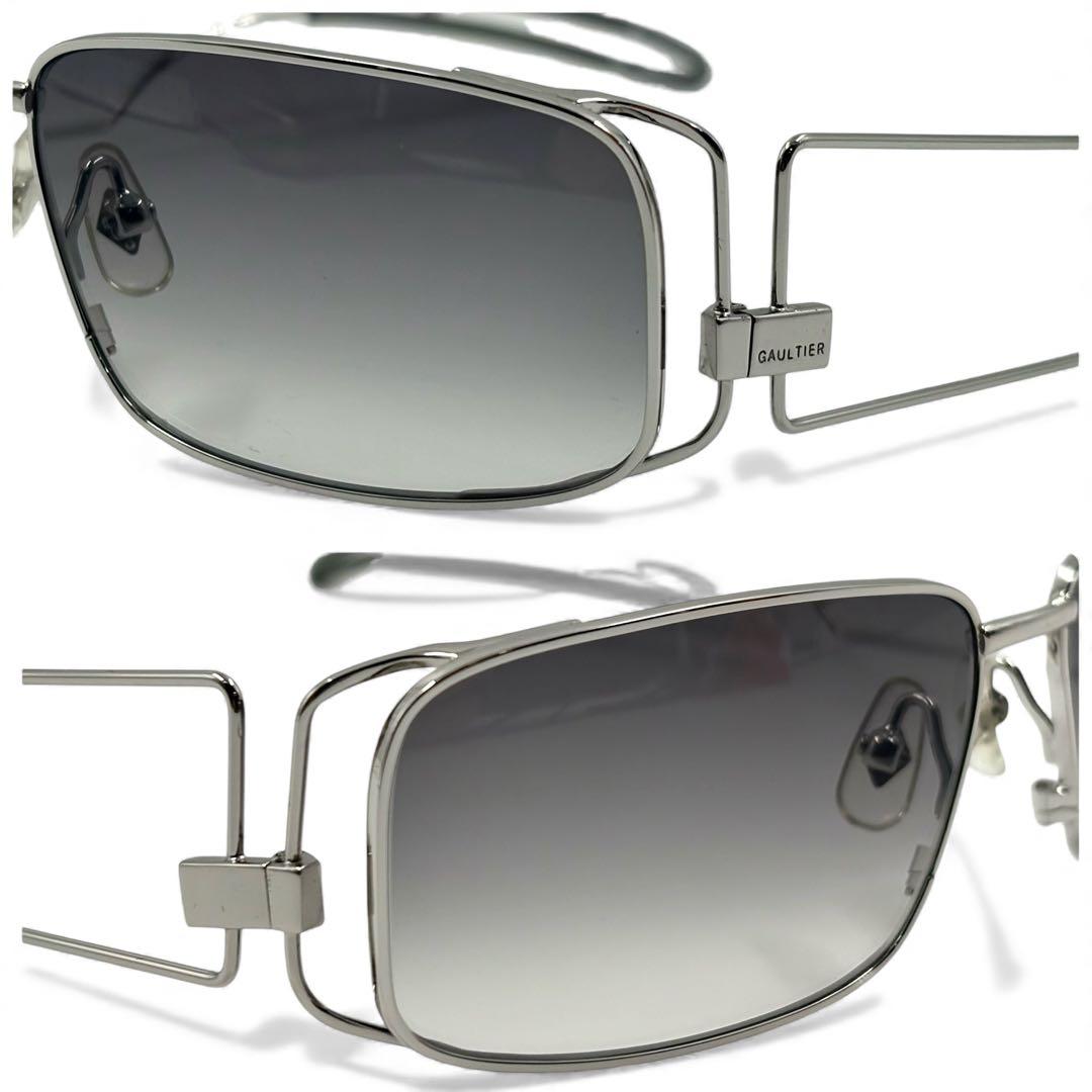 小物 90s Jean Paul GAULTIER sunglasses silver