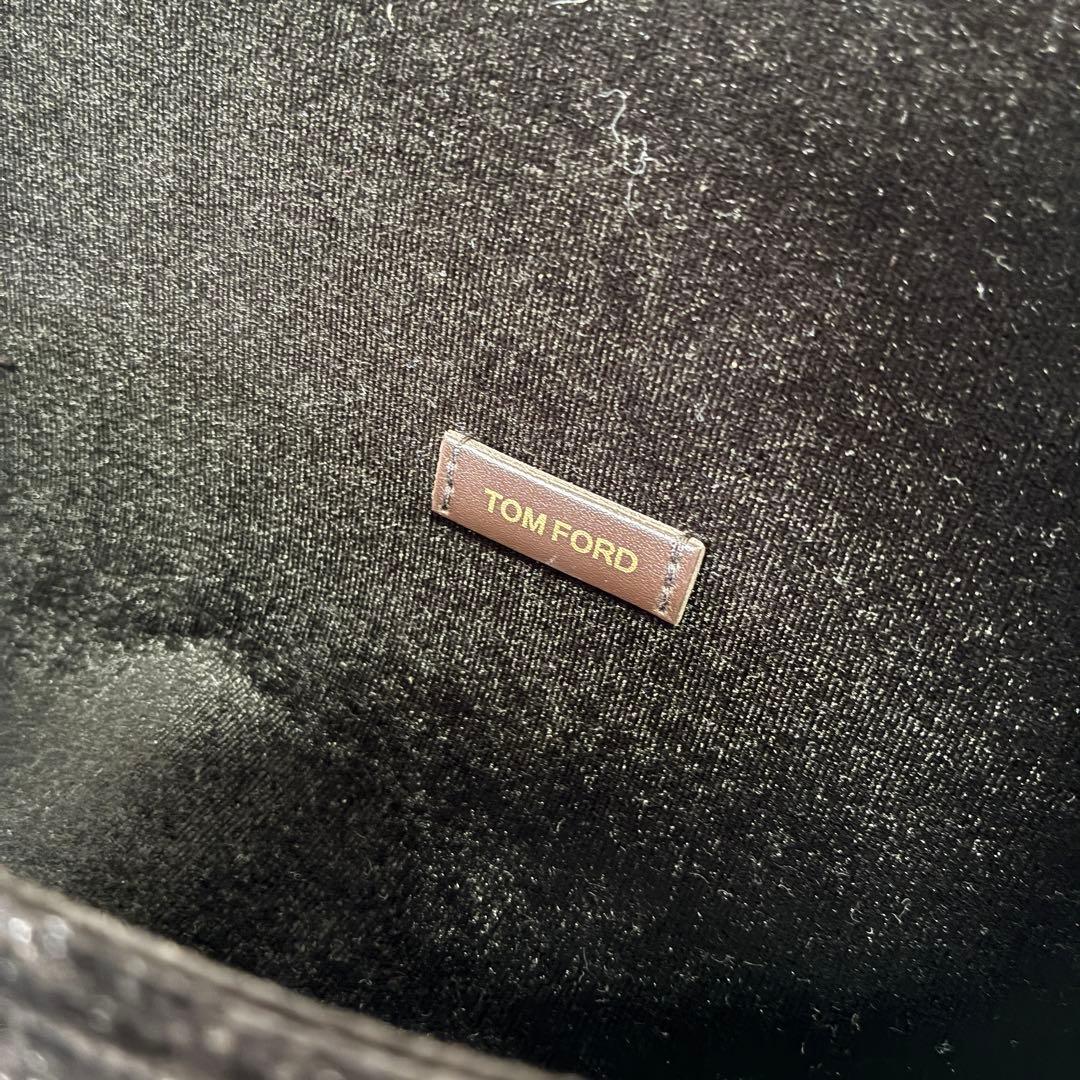 【美品】トムフォード TF475-D 01A サングラス ボストン型 ブラック