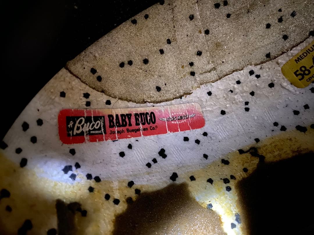 【レアカラー】Buco ジェットヘルメット ベージュ チェック柄