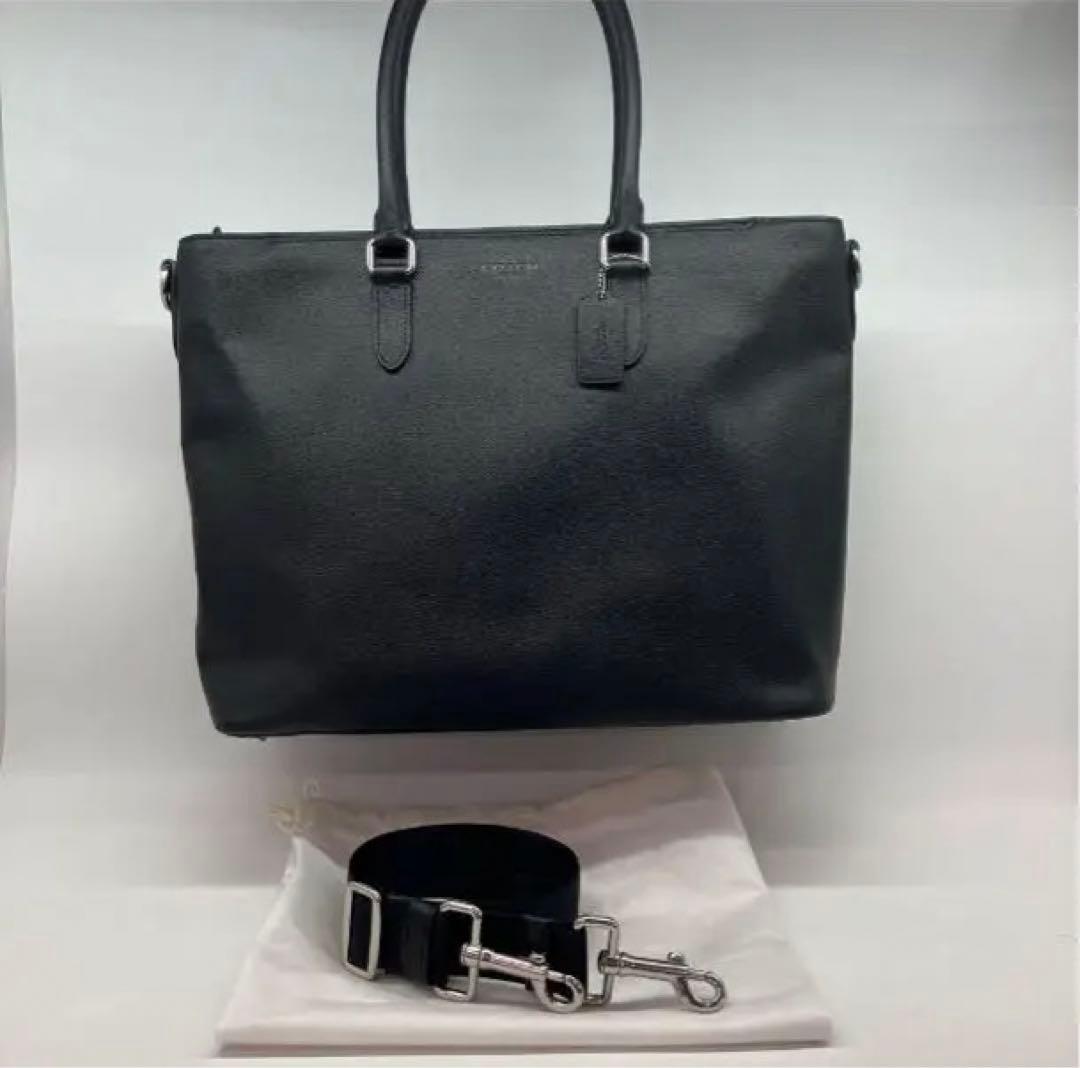 ASJ003 COACH 2WAY ビジネスバッグ レザー C2841