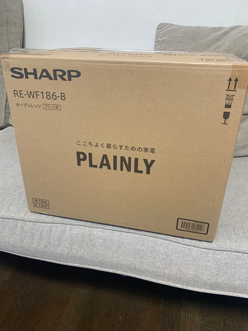新品！オーブンレンジ PLAINLY RE-WF186-B