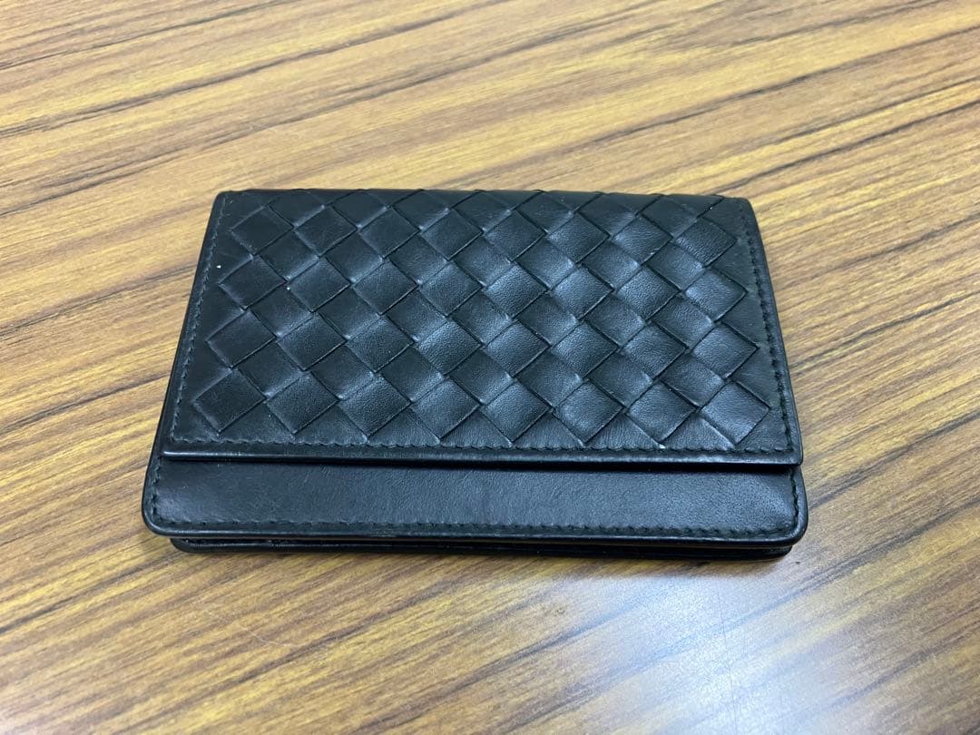 レザー二つ折り財布 名刺入れ ボッテガ・ヴェネタ BOTTEGA VENETA