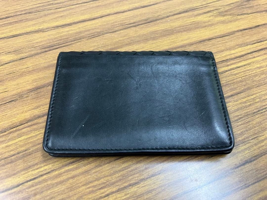 レザー二つ折り財布 名刺入れ ボッテガ・ヴェネタ BOTTEGA VENETA