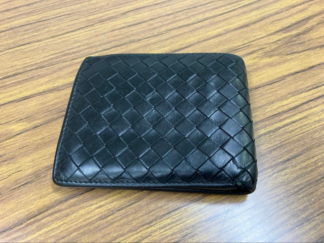 レザー二つ折り財布 名刺入れ ボッテガ・ヴェネタ BOTTEGA VENETA
