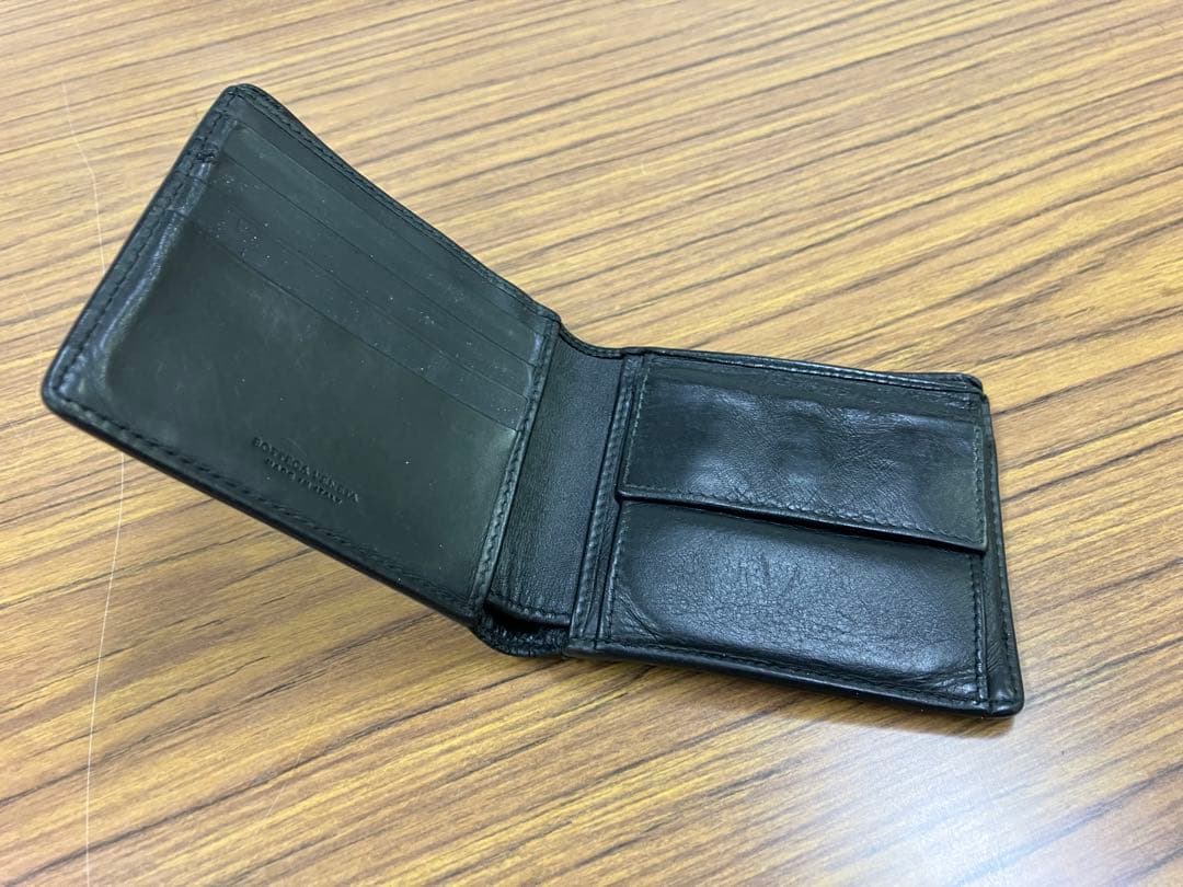 レザー二つ折り財布 名刺入れ ボッテガ・ヴェネタ BOTTEGA VENETA