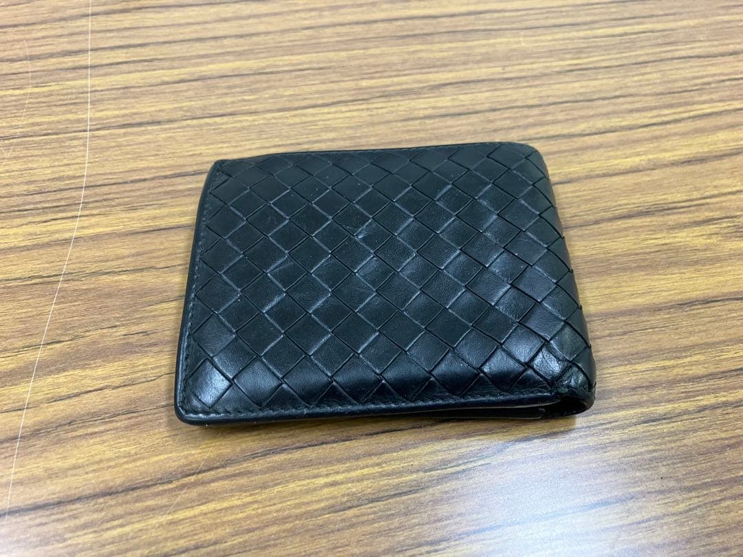 レザー二つ折り財布 名刺入れ ボッテガ・ヴェネタ BOTTEGA VENETA