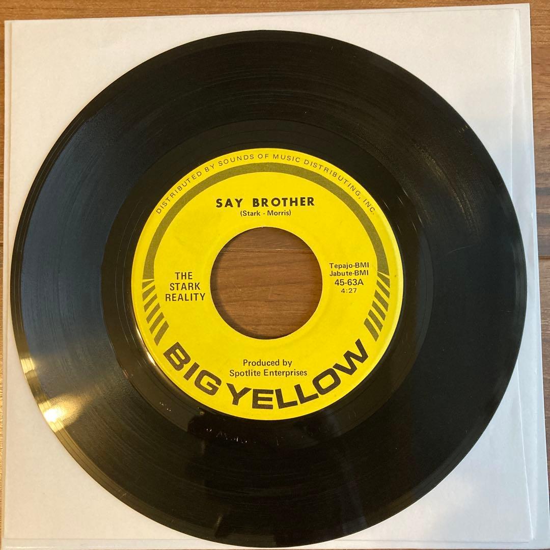 THE STARK REALITY Say Brother 7インチ